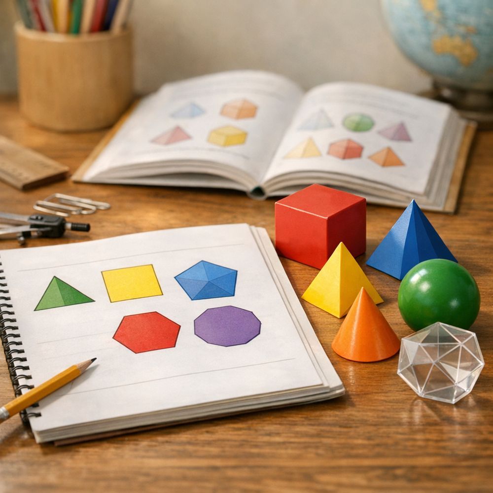 Quels noms portent les polygones et les solides&nbsp;?